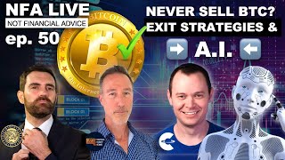 NFA LIVE CRYPTO ARTIFICIAL INTELLIGENCE AI BITCOIN THE EXIT STRATEGY amp TAXES [upl. by Noret919]