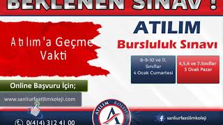 Atılım Koleji Bursluluk Sınavı [upl. by Territus]