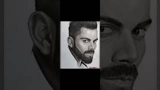 Virat Kohli sketchshortsviralpencil sketchart [upl. by Basir]