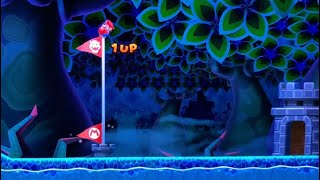 Soda Jungle5 Deepsea Ruins  All Star Coins and Secret Exit New Super Mario Bros U Deluxe [upl. by Siuqaj878]