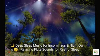 🌙 Deep Sleep Music for Insomniacs amp Night Owls 😴  Relaxing Flute Sounds for Restful Sleep [upl. by Katherina310]