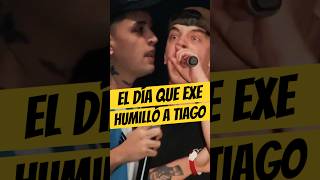 EXE HUMILLÓ a TIAGO y le PARÓ la BATALLA 2 VECES SEGUIDAS💀🔥 Exe TiagoPzk Freestyle [upl. by Llerrom]