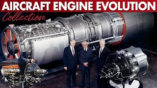 Aircraft Engines  From Propellers To Turbojets To Supersonic Passenger Jets  A Video Collection [upl. by Rj20]