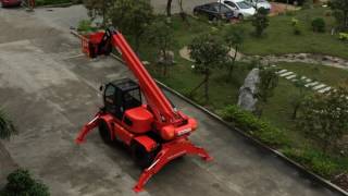 360 degree rotary telehandler from SOCMA [upl. by Roeser]