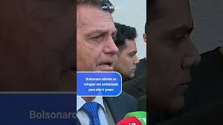 Bolsonaro afirma que não descarta se refugiar para fugir de prisão  SBT Brasil 281124 [upl. by Bettina]