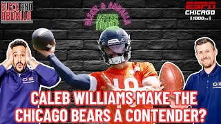 If Caleb Williams hits for the Chicago Bears they WILL be a legitimate contender this season [upl. by Nnelg]