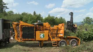 CBI ChipMax Industrial Wood Chipper [upl. by Cantlon]