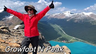 Crowfoot North Peak Hike [upl. by Chevy]