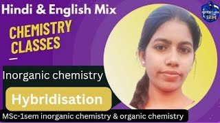 hybridisation chemistry in hindiamp english inorganic msc 1sem [upl. by Attena]