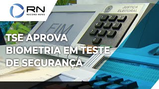 Tribunal Superior Eleitoral aprova biometria em teste de segurança [upl. by Abshier]