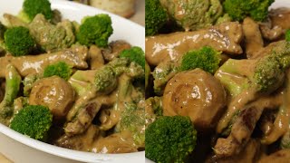 Creamy Beef Broccoli Recipe  How to Cook Beef Broccoli  Easy Beef Recipes [upl. by Eesdnil]