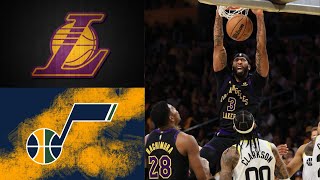 Lakers vs Jazz  Lakers GameTimeTV  Lakers Team Highlights  In Season Tournament [upl. by Anaeirb]