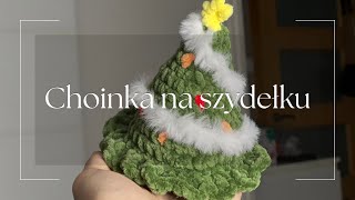 Świąteczne ozdoby  choinka na szydełku 🎄 [upl. by Liatrice]