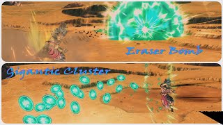 Unlocking Eraser Bomb and Gigantic Cluster  Dragon Ball Xenoverse 2 [upl. by Aksehcnarf]