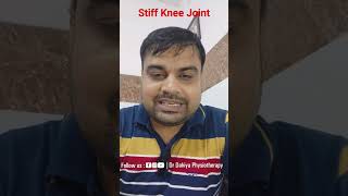 stiff knee joint [upl. by Husein]