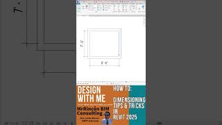 Dimensioning Tips in REVIT 2025 [upl. by Garvin]