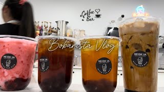 BOBA ALERT  BOBARISTA VLOG 3 [upl. by Thrasher]