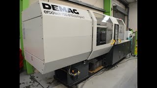 Demag Ergotech 150610 Compact  Refurbished by STV Machinery [upl. by Adnouqal]