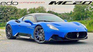 Maserati MC20 by EDO Competition  REVIEW on AUTOBAHN [upl. by Meredi]