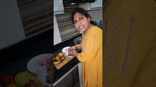 Aaj live 🔴 fruit custard banaye Healthy fruit dessert sweet recipe [upl. by Atikam]