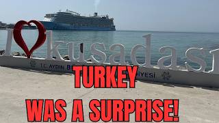 Port KUSADASI to EPHESUS Turkey Ancient City [upl. by Amadus]