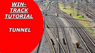 5WinTrack Tutorial Gleisplan Software Modelleisenbahn Tunnel [upl. by Eenej]