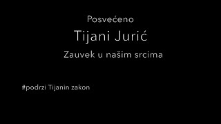 Tijana Bogicevic TIJANINA  Official lyrics video [upl. by Beaner700]