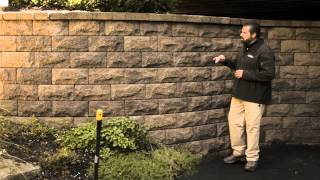 Cleaning and Sealing a Segmental Retaining Wall [upl. by Azeret]