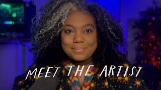 Meet the Artist  Morgan Harper Nichols  Art as Communication  Black Autistic Woman Artist [upl. by Airelav971]