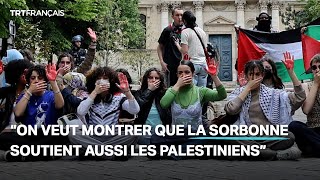 “On veut montrer que la Sorbonne soutient aussi les Palestiniens” [upl. by Ian]