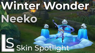 Winter Wonder Neeko  Skin Spotlight  League of Legends [upl. by Hinson]