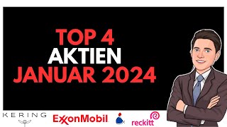 Meine TOP Aktien für Januar 2024 [upl. by Ayhdnas]