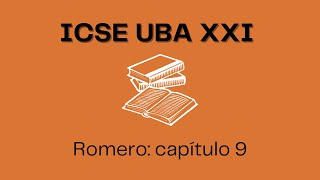 ICSE CBC Romero capítulo 9 [upl. by Lebezej]