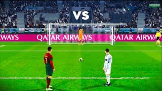 Messi vs Ronaldo  Penalty Shootout 2024 60 FPS ULTRA HD efootball football ronaldomessi [upl. by Las367]