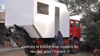 notre camion pour le voyage [upl. by Suoirtemed]