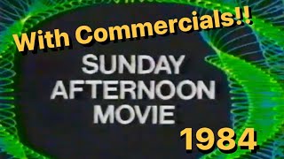 WPIX 11Alive 1984 Sunday Afternoon Movie Promos VHS TELEVISION RECORDING WCOMMERCIALS [upl. by Nada]