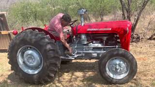 Massey Ferguson 35 tractor [upl. by Naeerb]