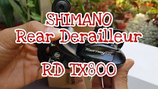 Online Shopping Unboxing SHIMANO Tourney RD TX800  Manila [upl. by Sachiko]