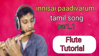 innisai paadivarum flute tutorial tamil song on flute part1 rajesh cherthala gram banglar brand [upl. by Adnilasor]