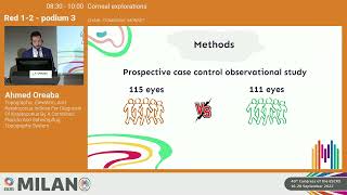 Cornea Paper Presentation at ESCRS Milan  2022 [upl. by Dennett366]