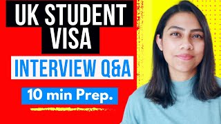 UK Student Visa Embassy Interview Questions  UK Visa Application Process 2023 [upl. by Teodoro]