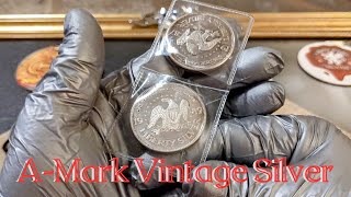 MY ENTIRE AMARK VINTAGE SILVER ROUNDS COLLECTION [upl. by Anires]