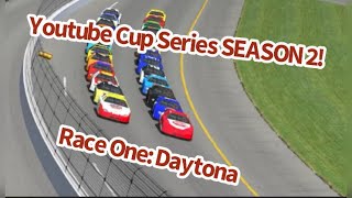 YouTube Cup SeriesSeason 2  Race 1 at Daytona I [upl. by Jarret]