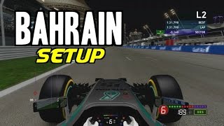 F1 2014 Bahrain Hotlap  Setup [upl. by Sidra]