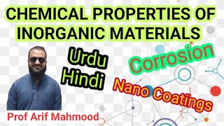 CHEMICAL PROPERTIES OF INORGANIC MATERIALS URDU HINDI ELECTROCHEMICAL THEORY OF CORROSION [upl. by Nahtanaoj473]