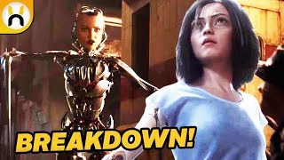 Alita Battle Angel Official Trailer BREAKDOWN [upl. by Hakeem]