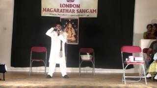 London Nagarathar Sangam Diwali 2012  Nathan mono acting [upl. by Eugen]