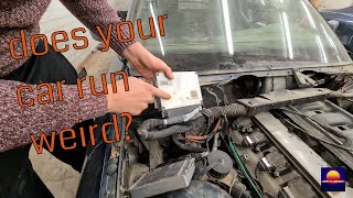 HOW TO FIX SPARK ISSUE BMW E36 [upl. by Aydin721]