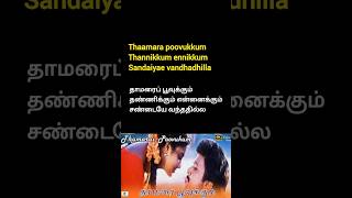 Pasumpon movie karaoke song with lyrics thamaraipoovukum pasumpon karaoke musicshorts [upl. by Ena]