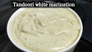 Instant tondoori white marination  malai paneer tikka marination  white marination  Chef Ashok [upl. by Anirahtak]